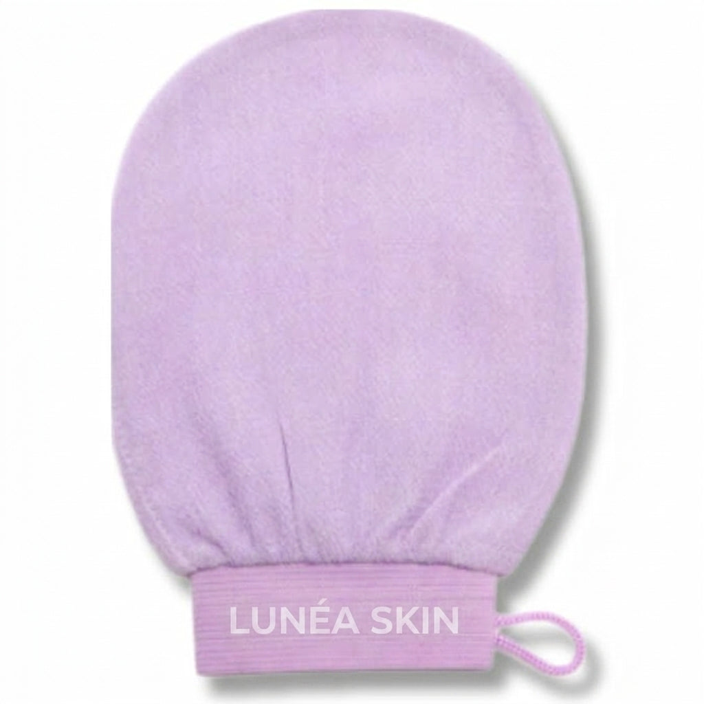 Guante Exfoliante Corporal Lunéa® | Adiós vellos encarnados, piel de fresa y manchas oscuras