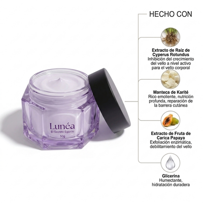 Crema Corporal de Cyperus Rotundus - Lunéa™
