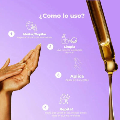 Lunéa™ - Vello más fino y menos visible con Raiz de Cyperus Rotundus